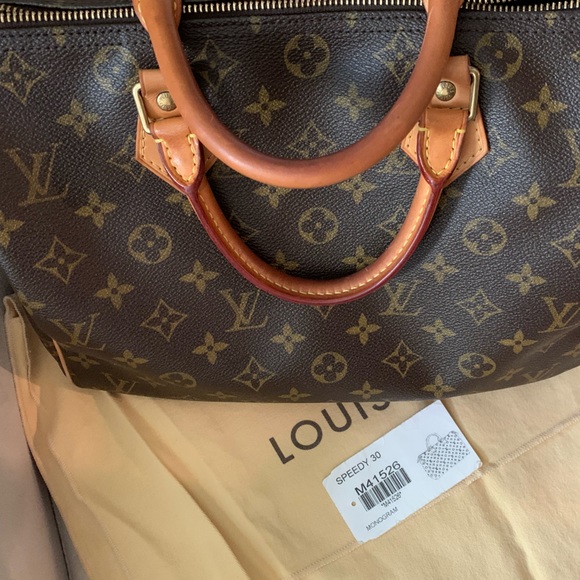 Louis Vuitton speedy 30 - Picture 10 of 13